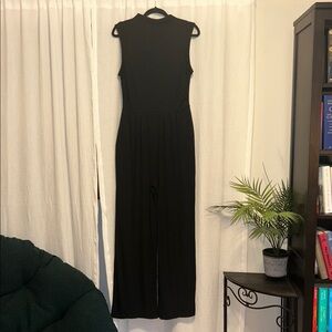Sleeveless Black Jumpsuit